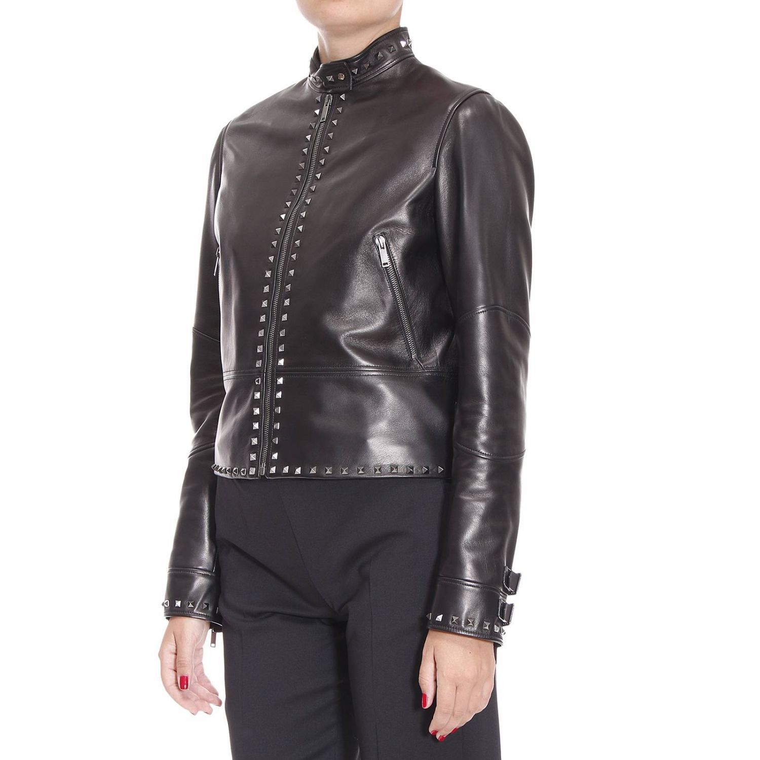 Valentino - Jacket Jackets Woman Valentino - LB0NA01V 1YM, Women's ...