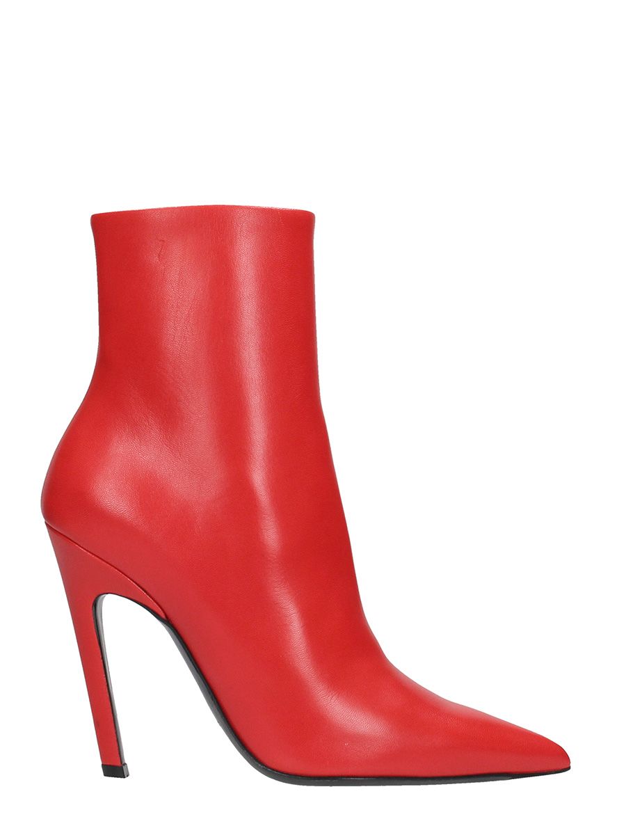 Balenciaga - Balenciaga Knife Bootie - red, Women's Boots | Italist