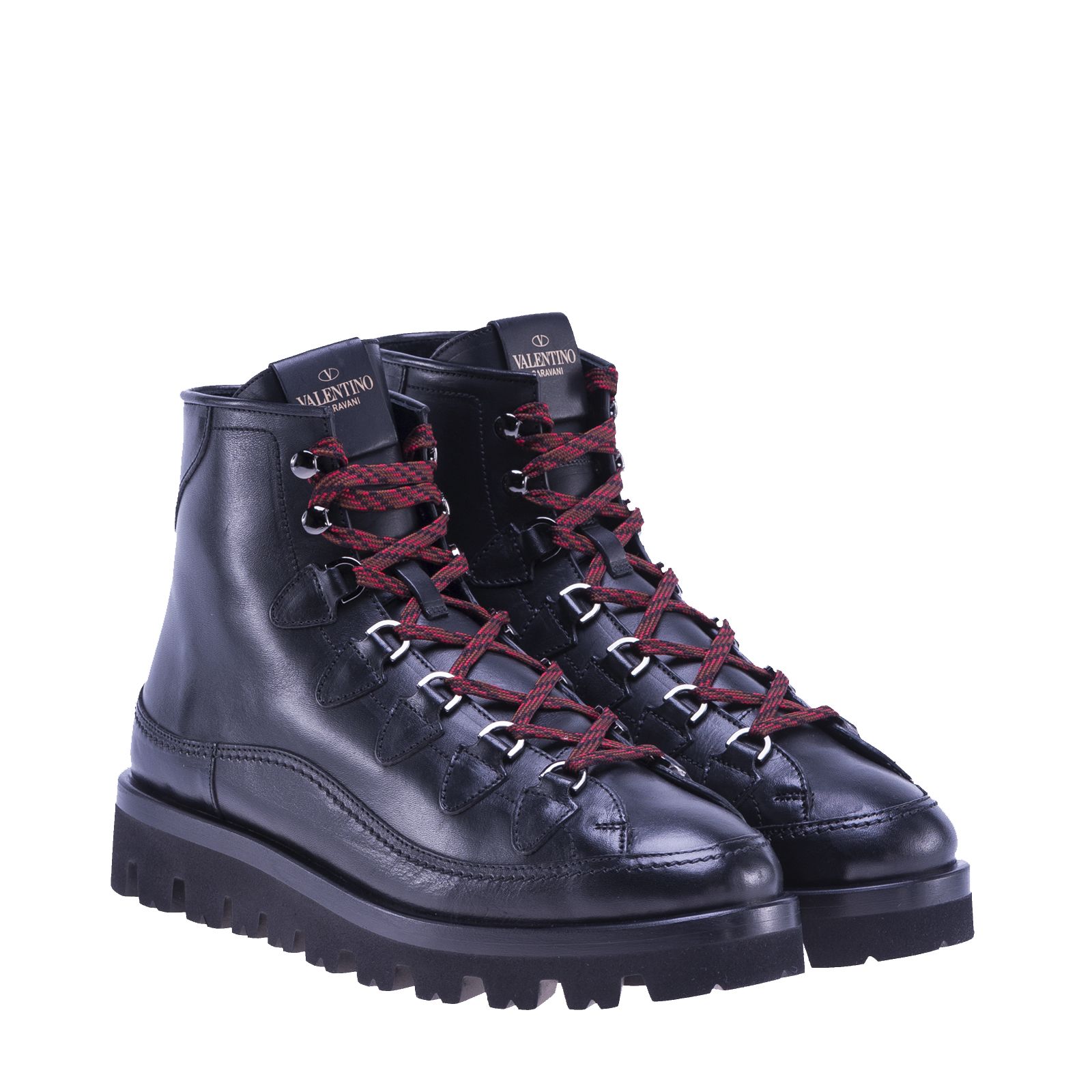 Valentino - Valentino Garavani City Trekking Boot - BLACK, Men's Boots ...