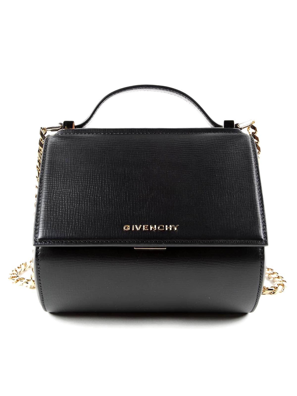 GIVENCHY 'Mini Pandora Box - Palma' Leather Shoulder Bag - Black | ModeSens