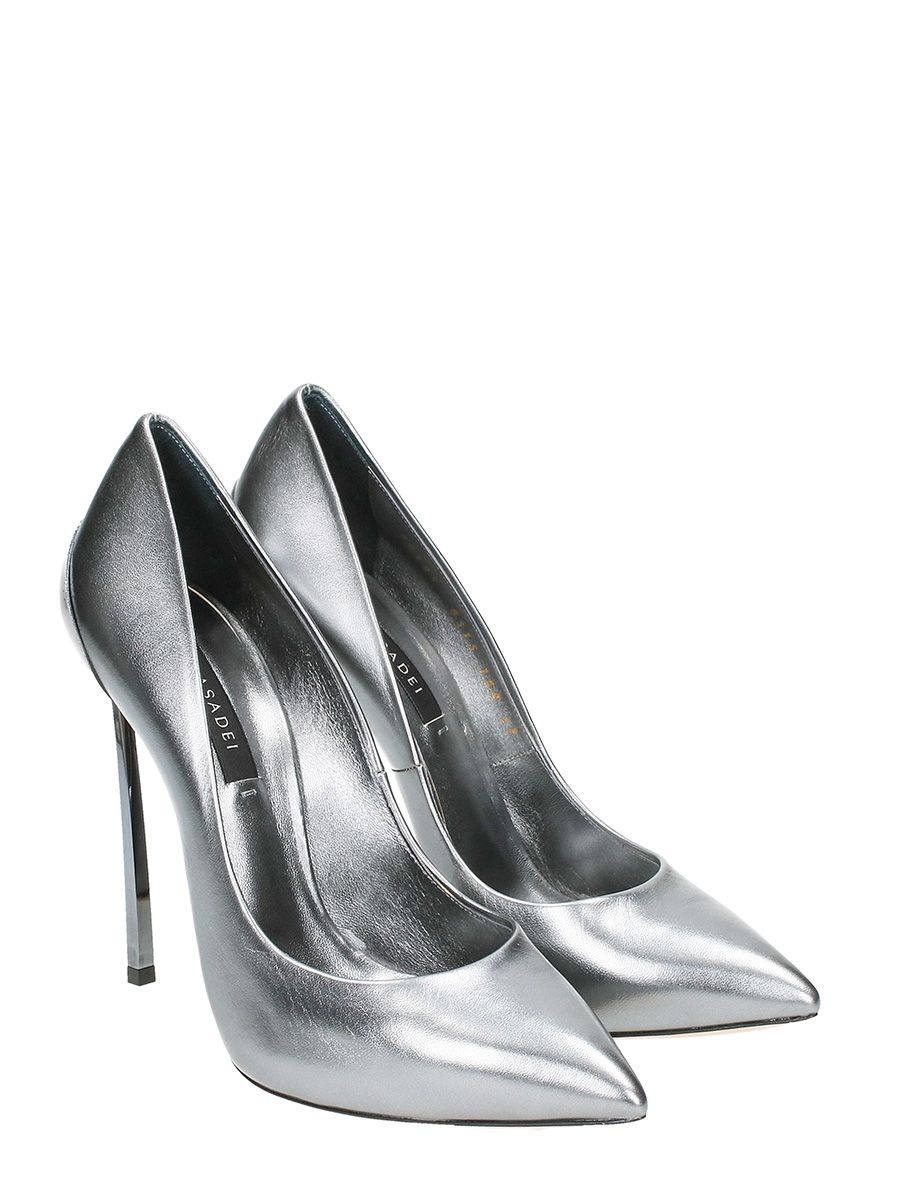 Casadei - Casadei Blade Pump - silver, Women's High-heeled shoes | Italist