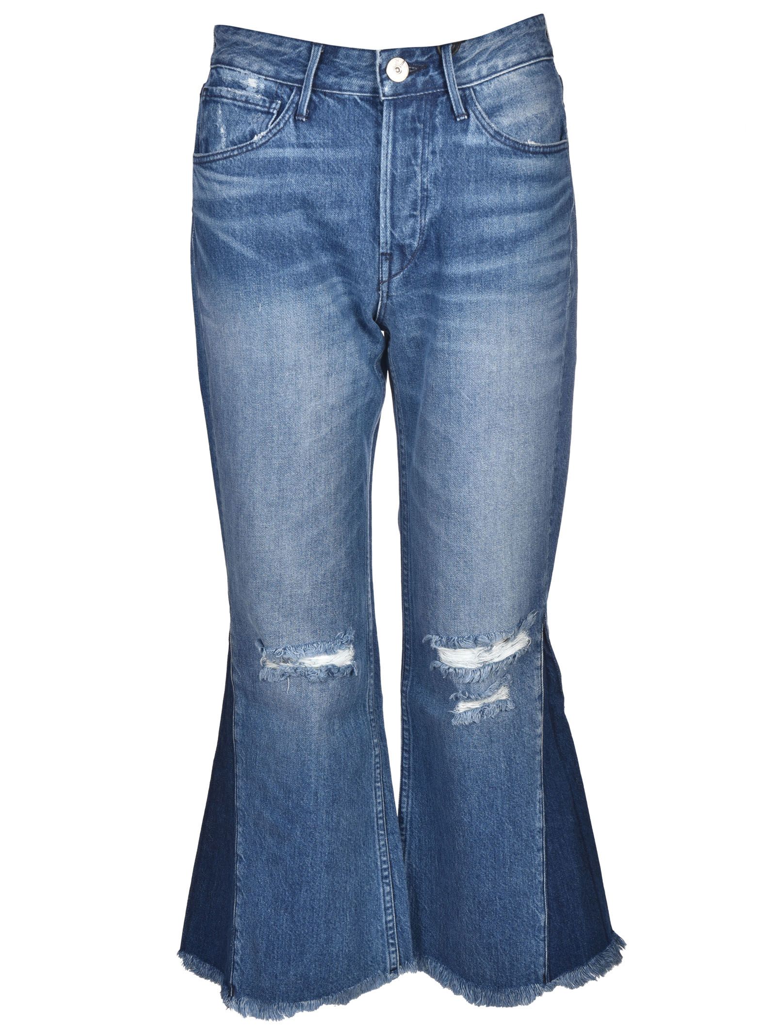 3x1 - 3x1 Higher Ground Gusset Jeans - Blue, Women's Jeans | Italist