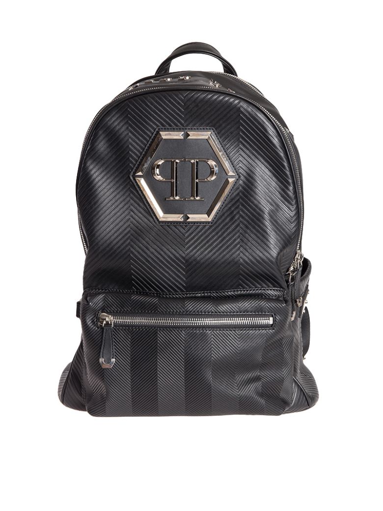 oceano backpack in black-nickel