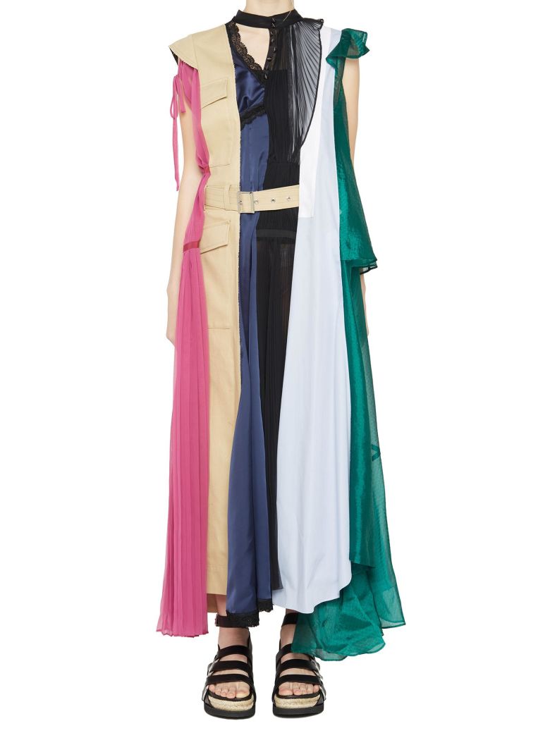 SACAI 'MIX DRESS' DRESS,10622306