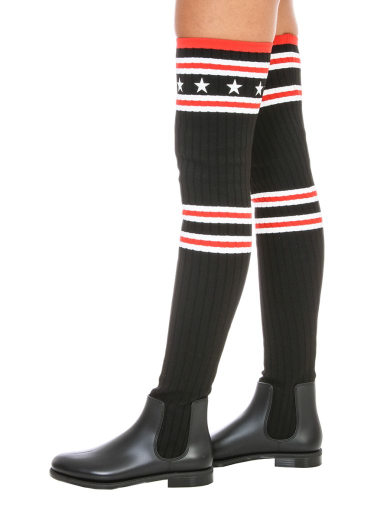 givenchy knit boots
