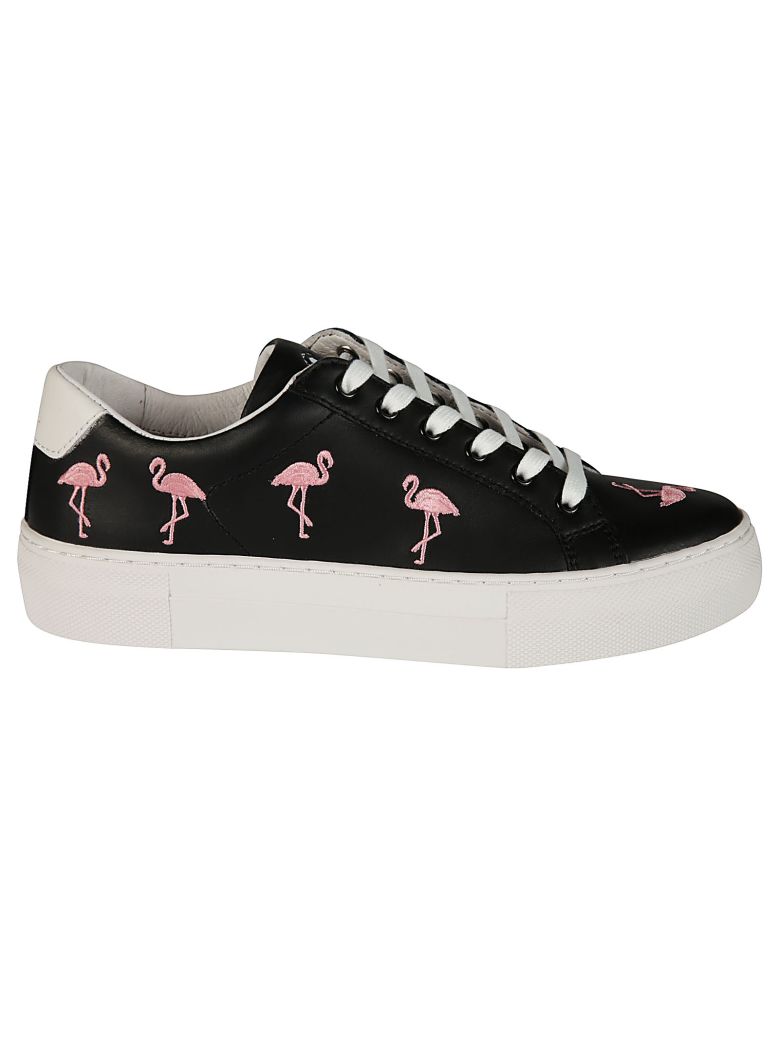 MOA MASTER OF ARTS EMBROIDERED FLAMINGO SNEAKERS,10570576