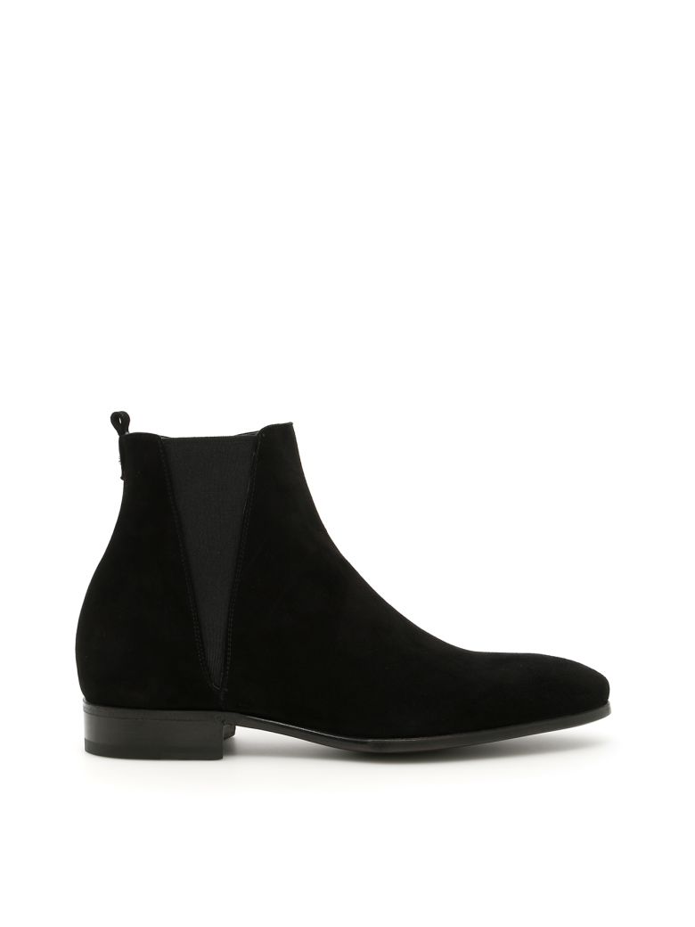 DOLCE & GABBANA SUEDE BEATLE BOOTS,10625837