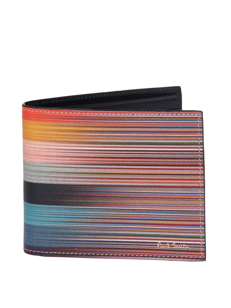 PAUL SMITH MIXED STRIPED WALLET,10584390