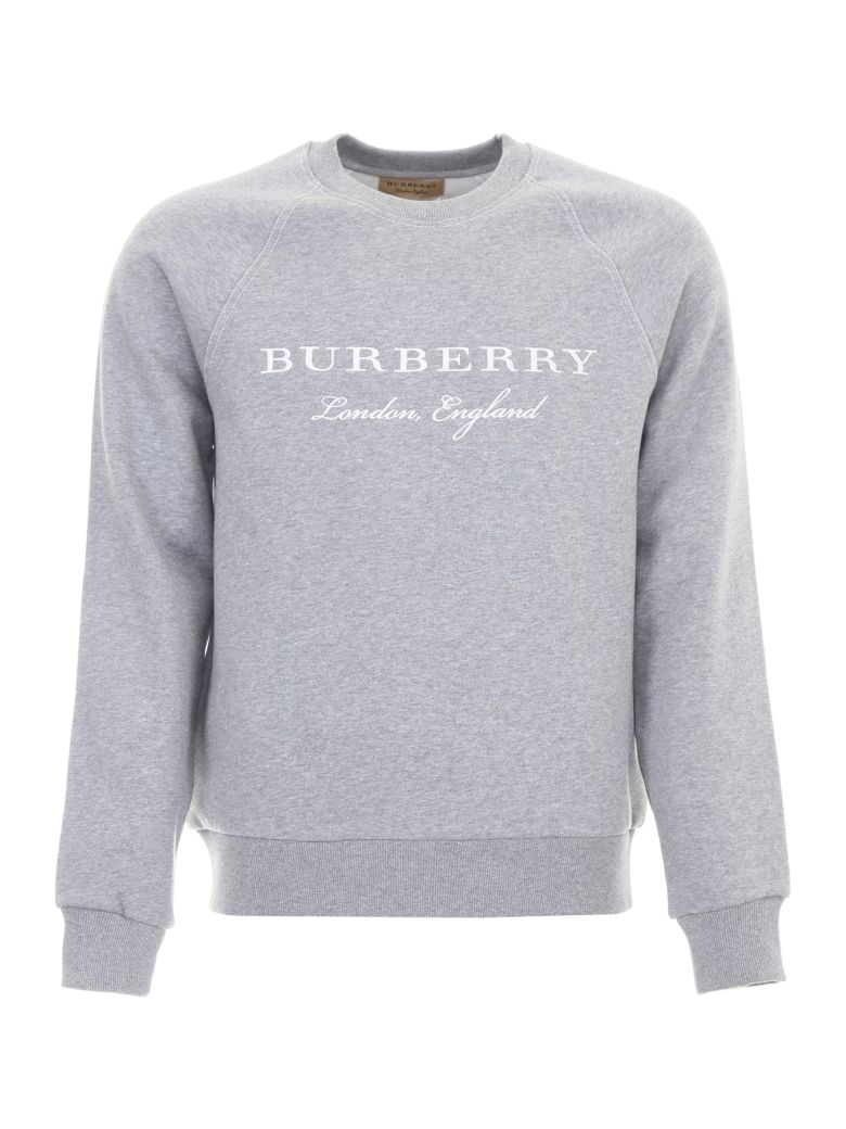 Burberry Taydon Sweatshirt, Pale Grey Melangegrigio | ModeSens
