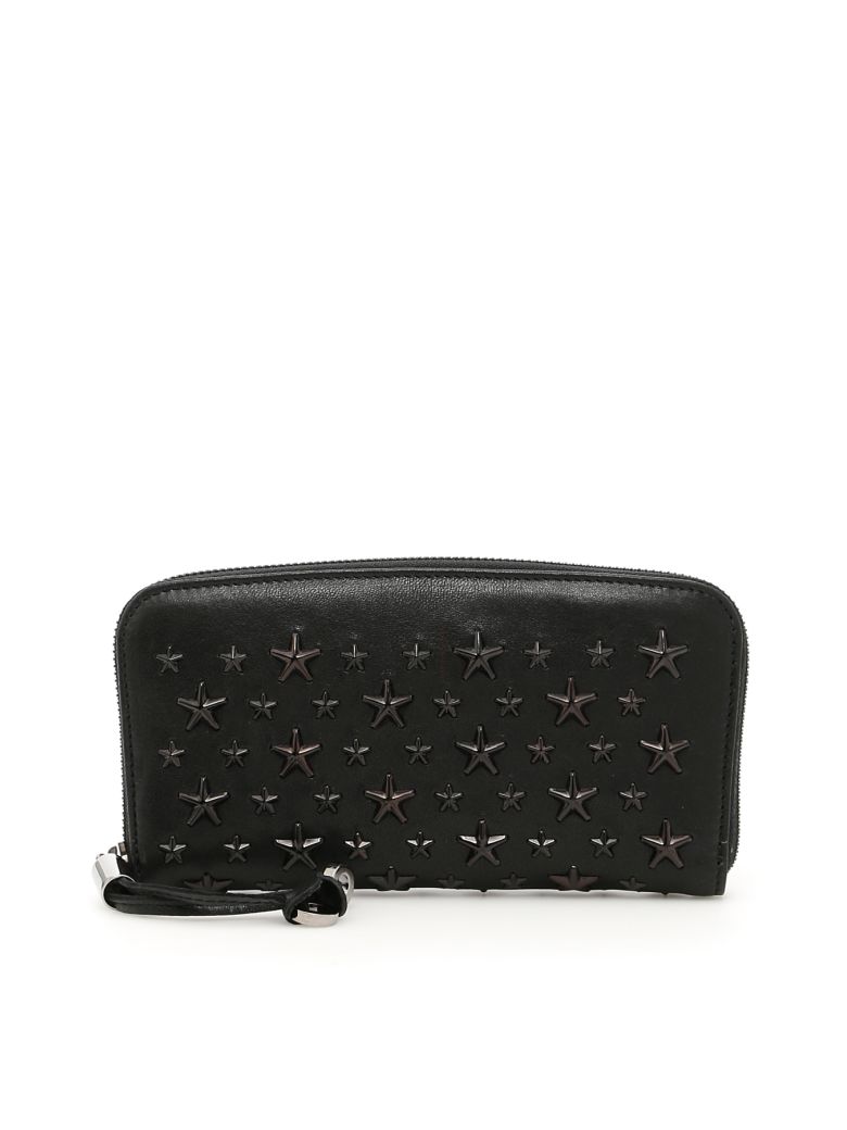 Jimmy Choo Filipa Multi Stars Wallet In Black Blacknero | ModeSens