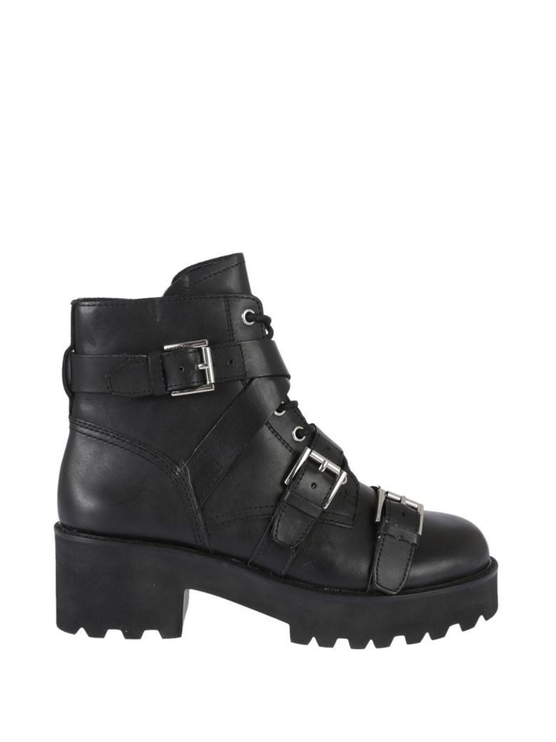 ash lynne leather booties