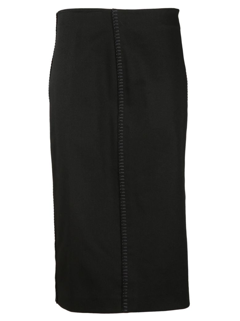 FENDI FITTED PENCIL SKIRT,10592383