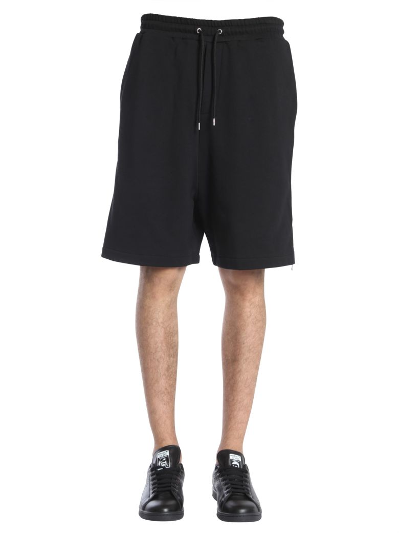 MCQ BY ALEXANDER MCQUEEN SHORTS WITH SIDE ZIPS,10628828