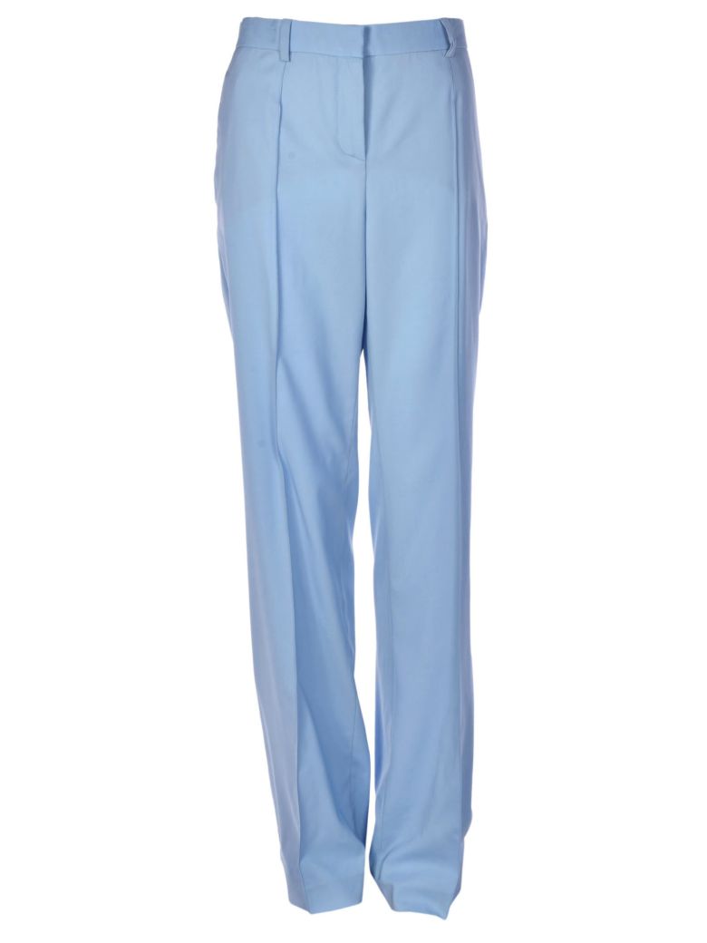 VERSACE TAILORED FLARE TROUSERS,10574507