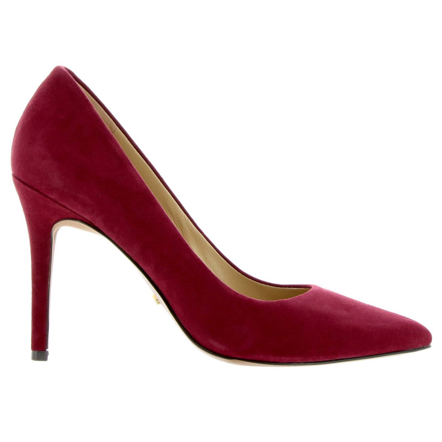 michael kors burgundy shoes