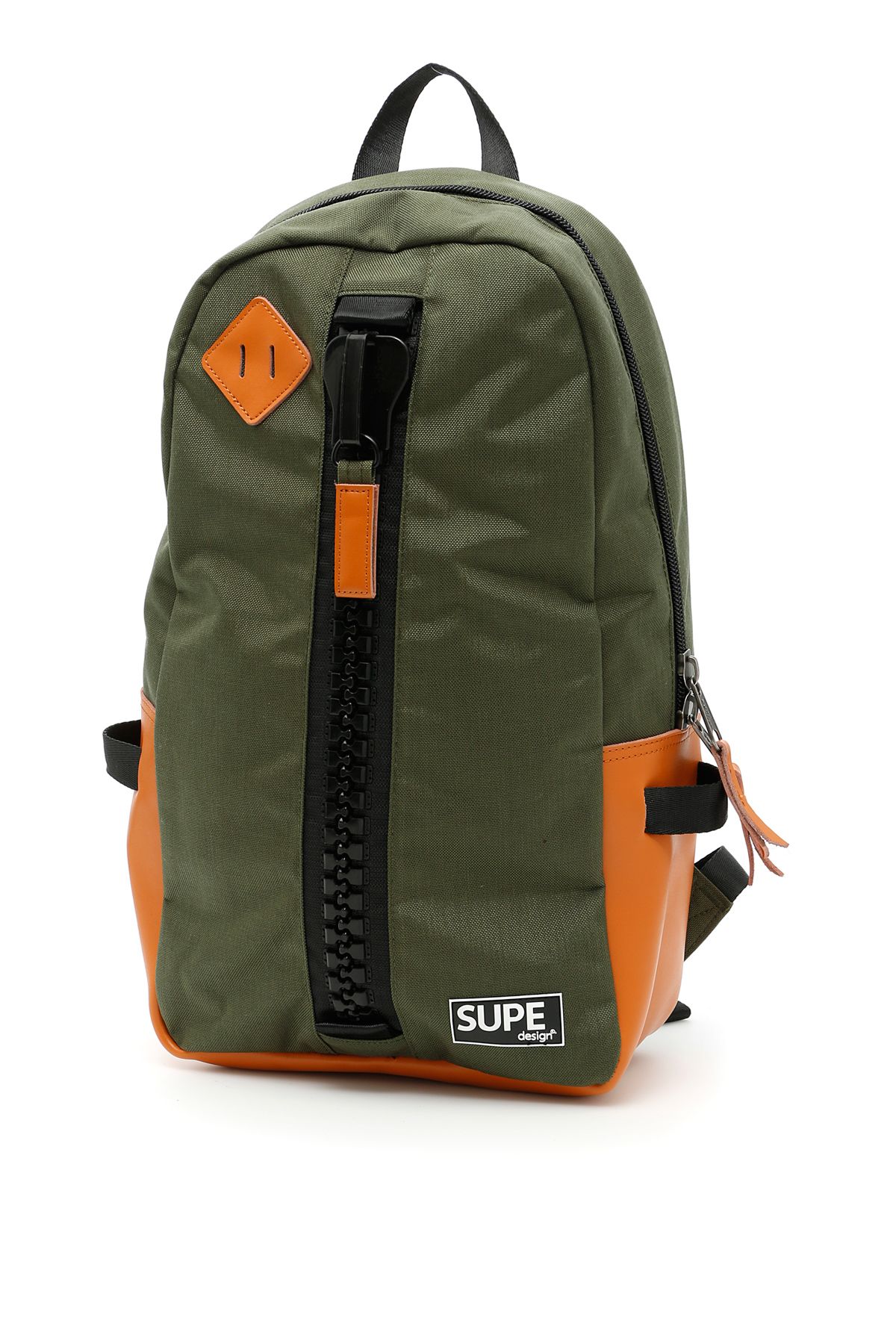 Supe Design - Day Bag Infinity Backpack - OLIVE|Arancio, Men's ...