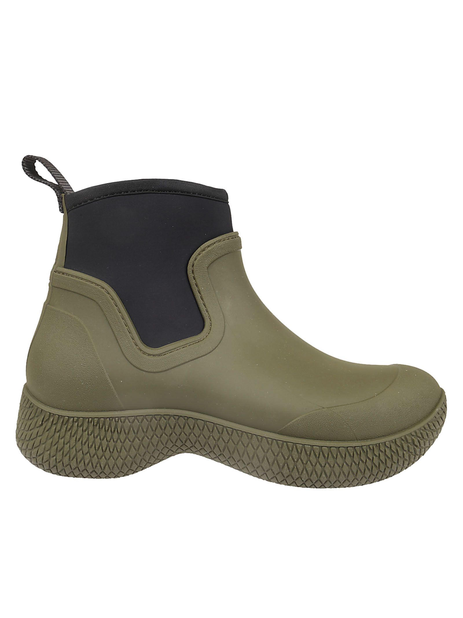 celine green rubber boots