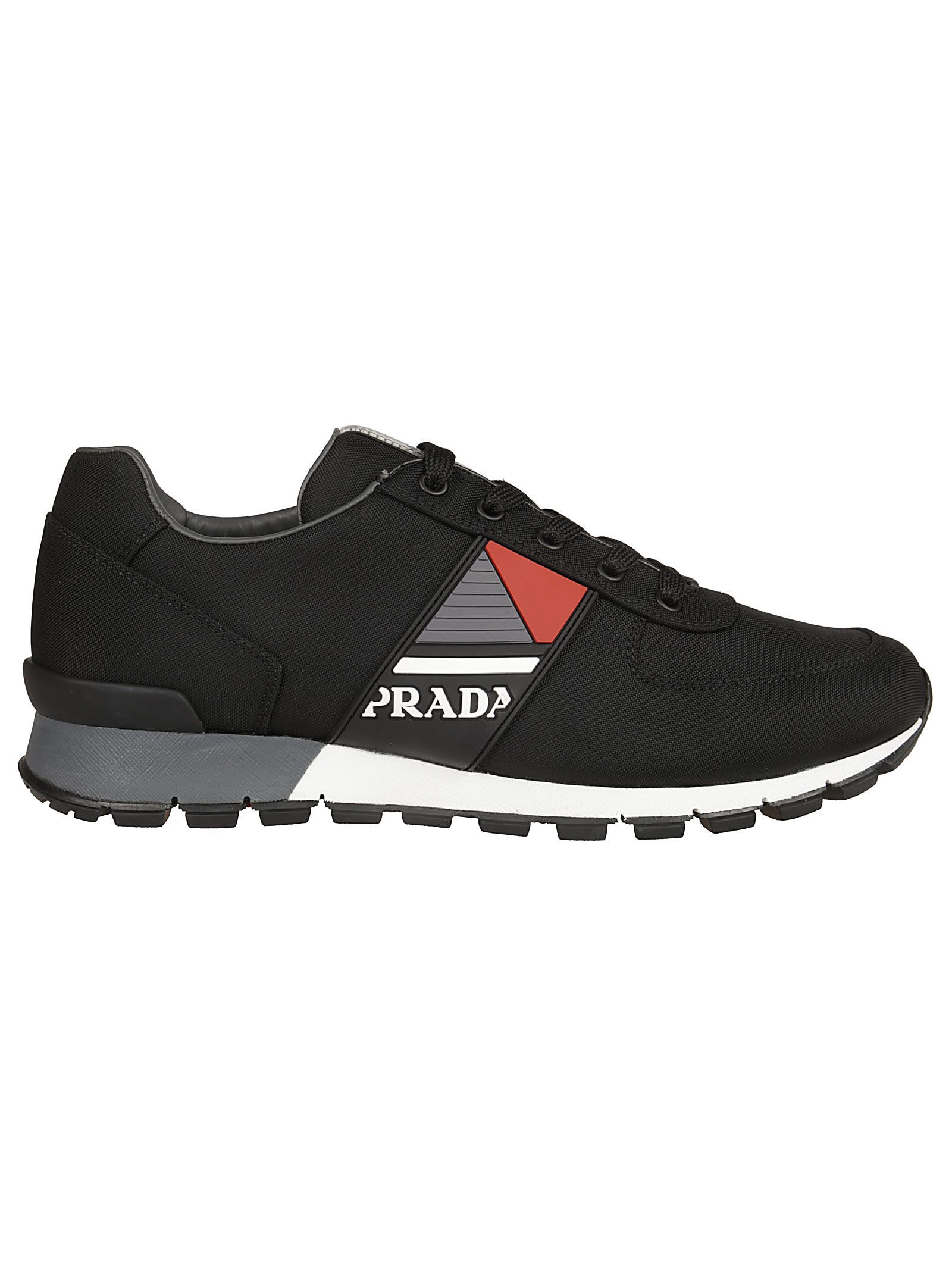 Prada Logo Sneakers - Nero - 10568717 | italist