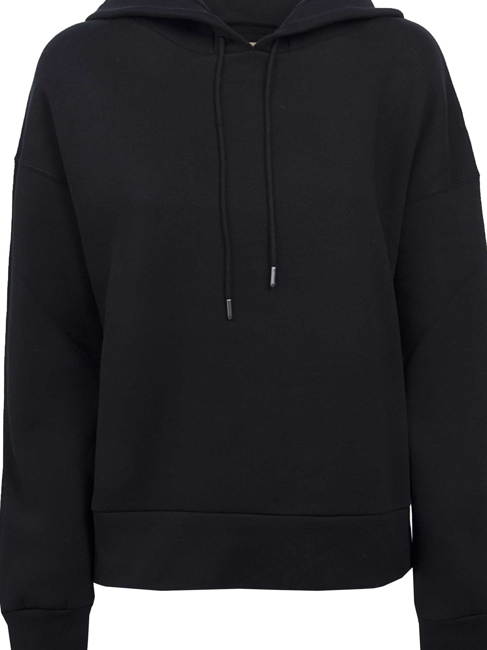 burberry hoodie womens black