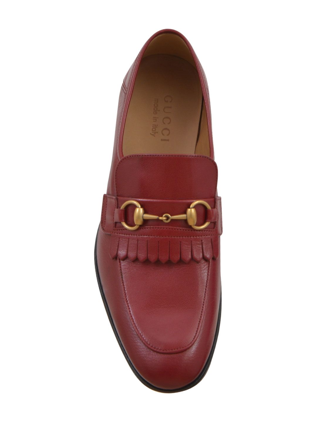 Gucci - Gucci Burgundy Bee Loafers - Bordeaux, Men's Loafers & Boat ...