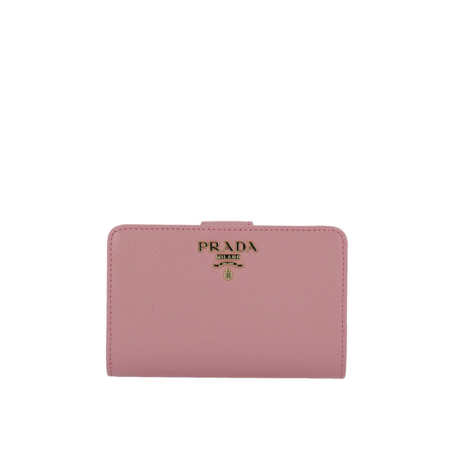 italist | Best price in the market for Prada Wallet Wallet Women Prada - pink - 10678392 | italist