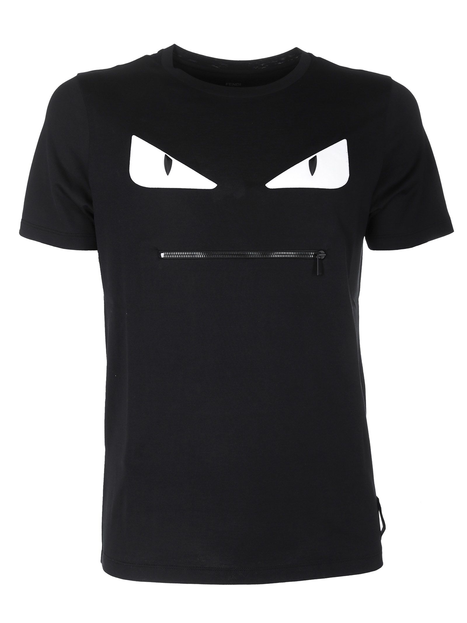 italist | Best price in the market for Fendi Fendi Eyes Pocket T-shirt ...
