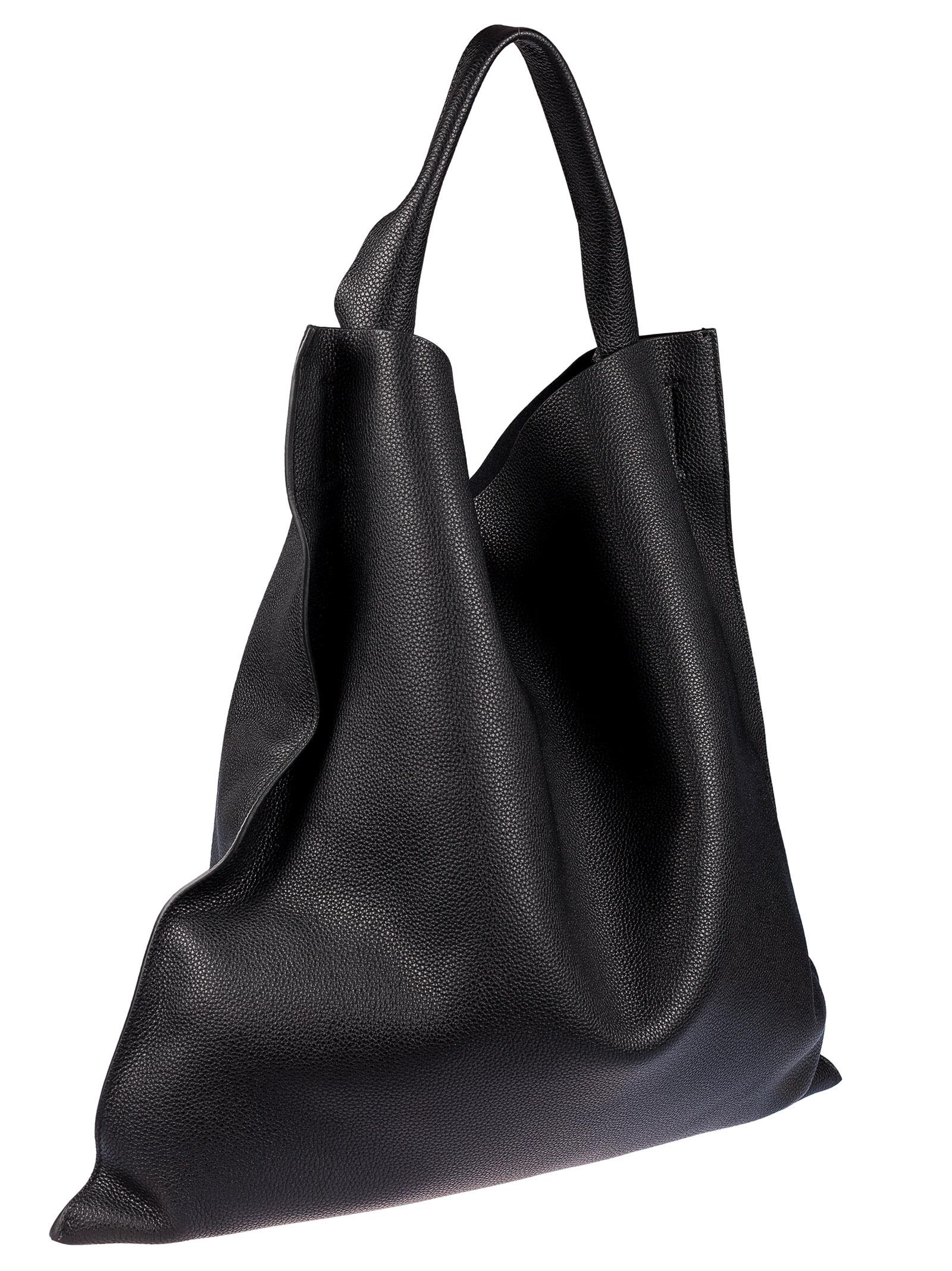 Jil Sander Oversized Shopper Bag - Black - 10649079 | italist