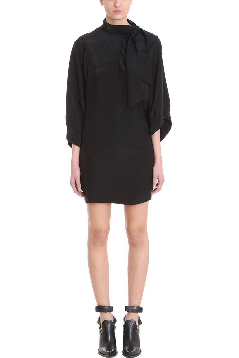 Black Silk Dress