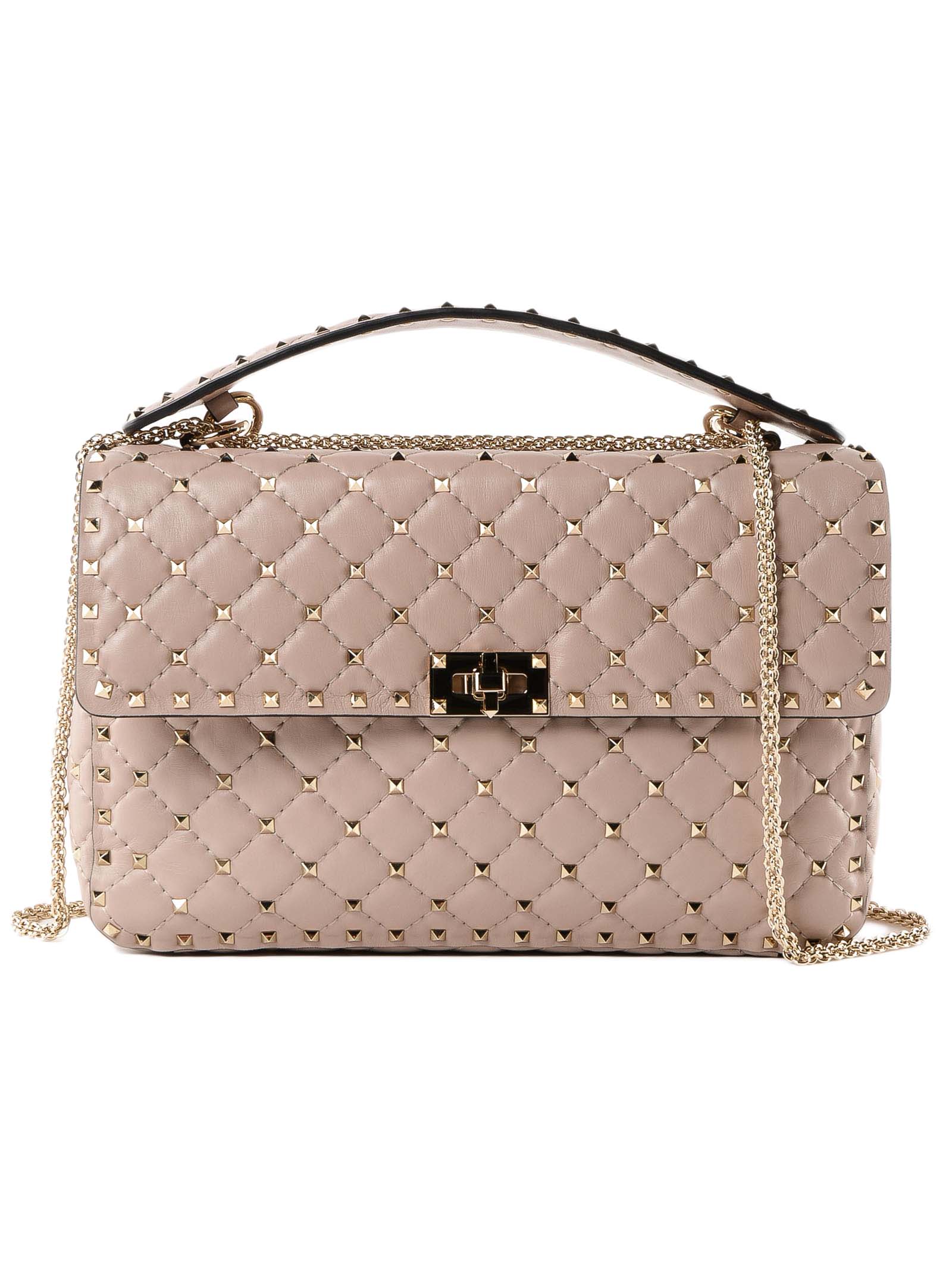 valentino rockstud spike bag large