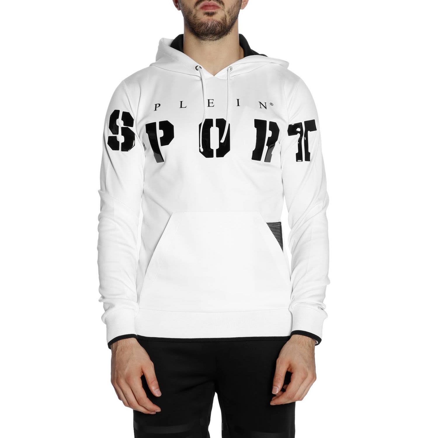 plein sport sweatshirt sweater men plein sport in white