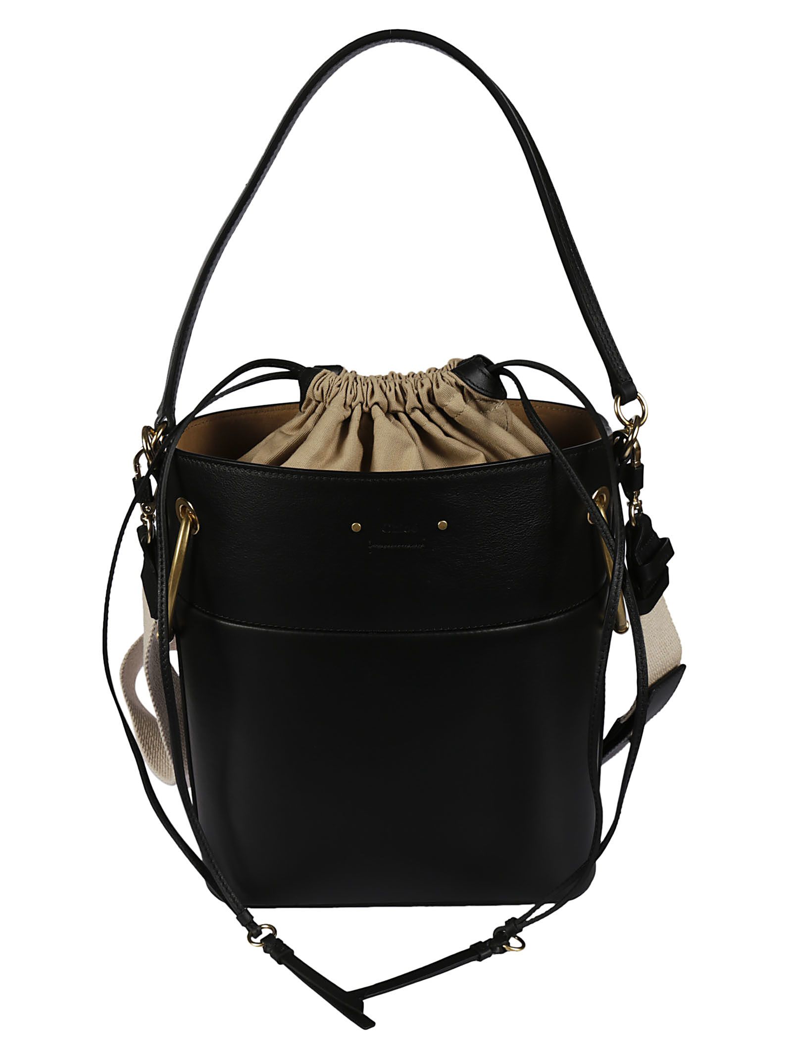 Chloé Mini Roy Bucket Bag - Black - 10689014 | italist