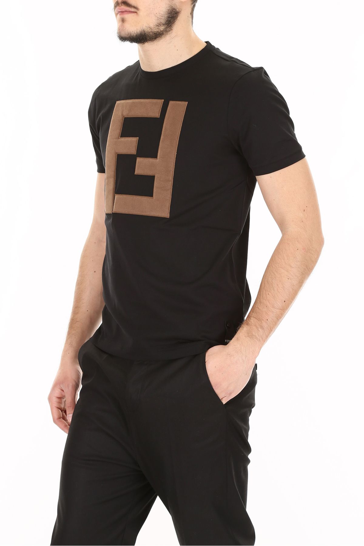 double f logo t-shirt