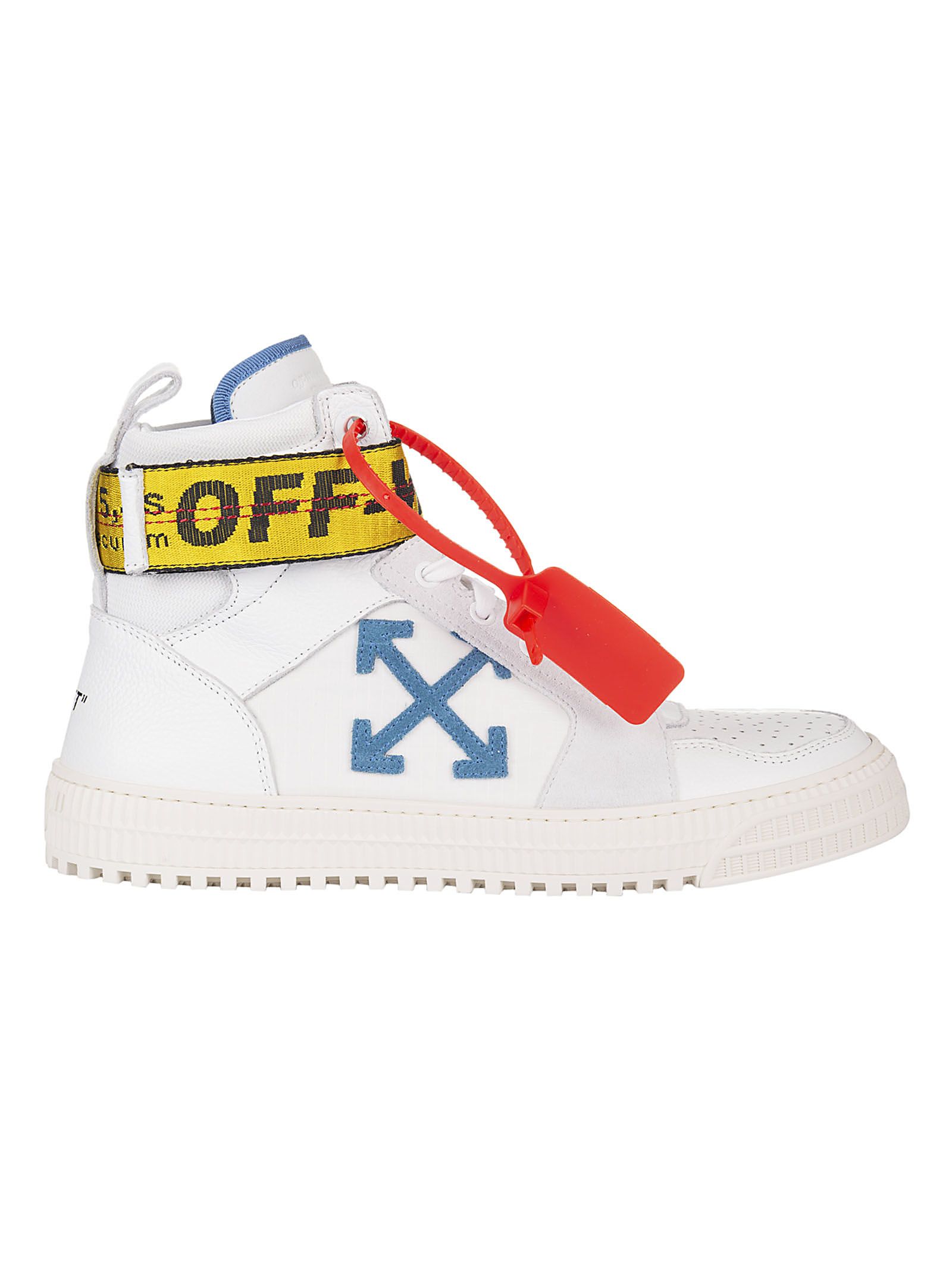 off white high tops blue