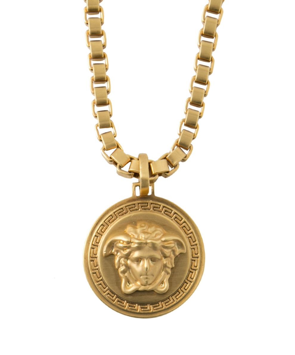 Versace - Versace Medusa Necklace - Oro, Men's Necklaces | Italist