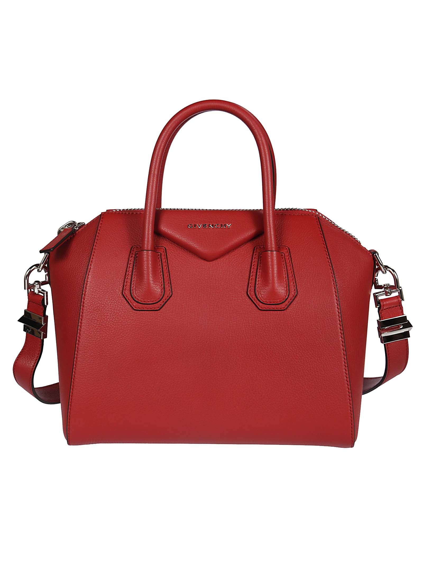 italist | Best price in the market for Givenchy Givenchy Small Antigona Tote - Red - 10637539 ...