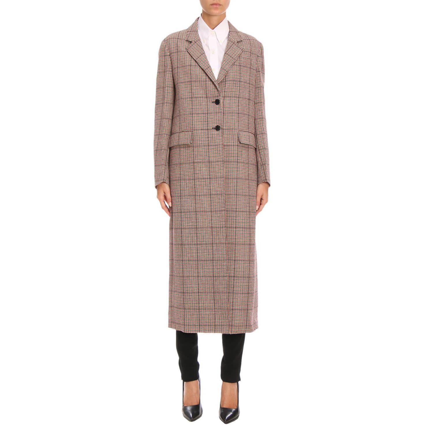 italist | Best price in the market for Prada Prada Coat Coat Women ...