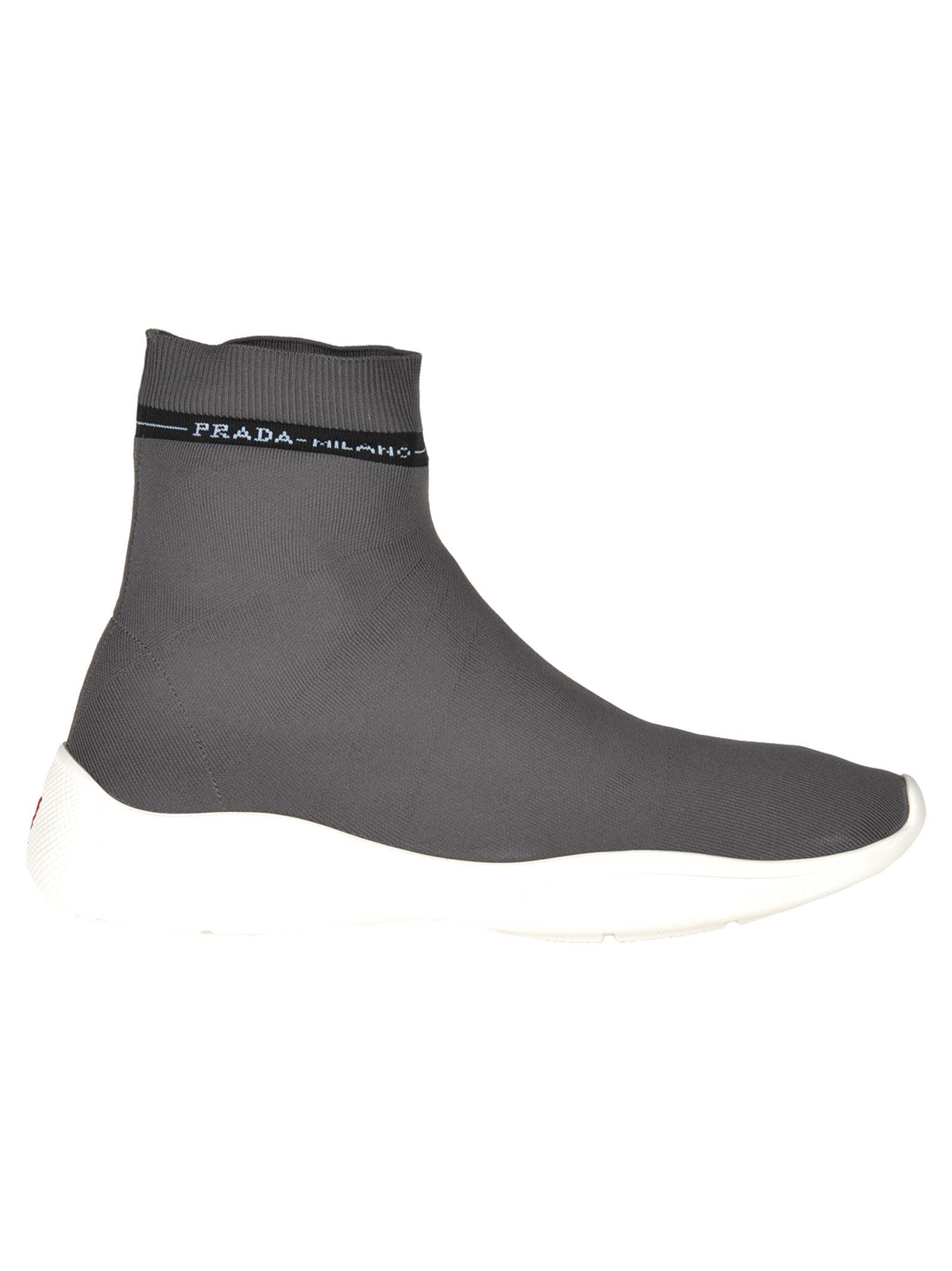 italist | Best price in the market for Prada Prada High Sneaker Sock ...