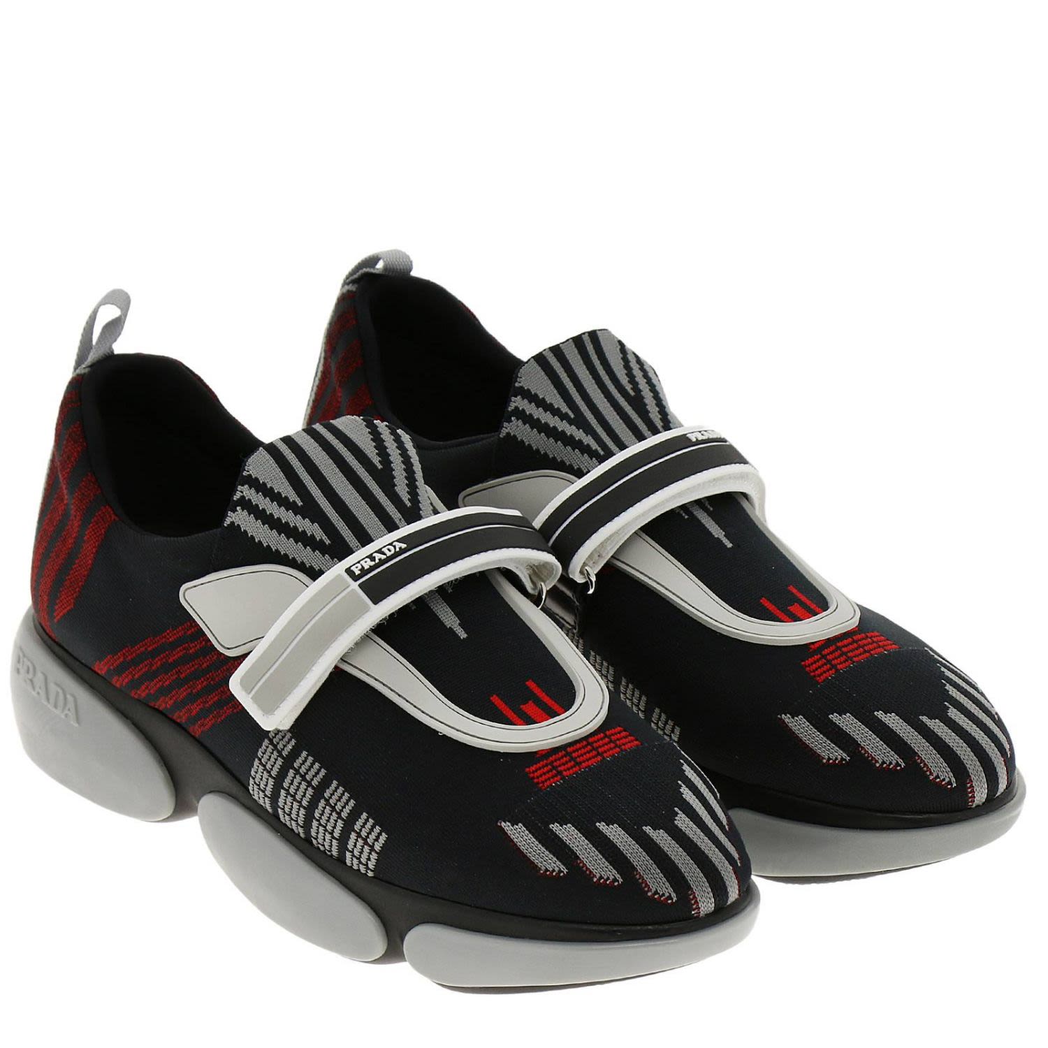 italist | Best price in the market for Prada Prada Sneakers Shoes Women Prada - black - 10666341 ...