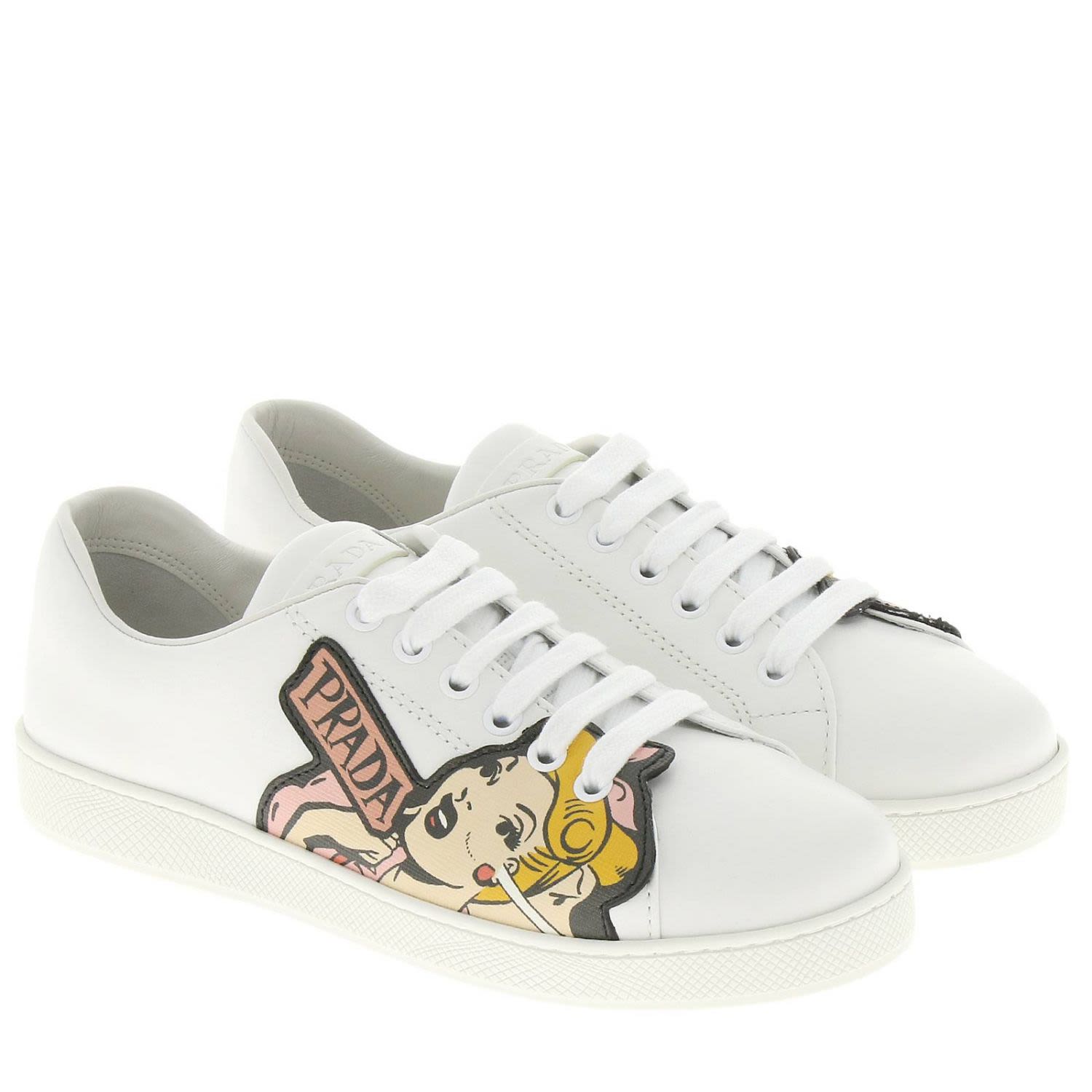 prada female sneakers