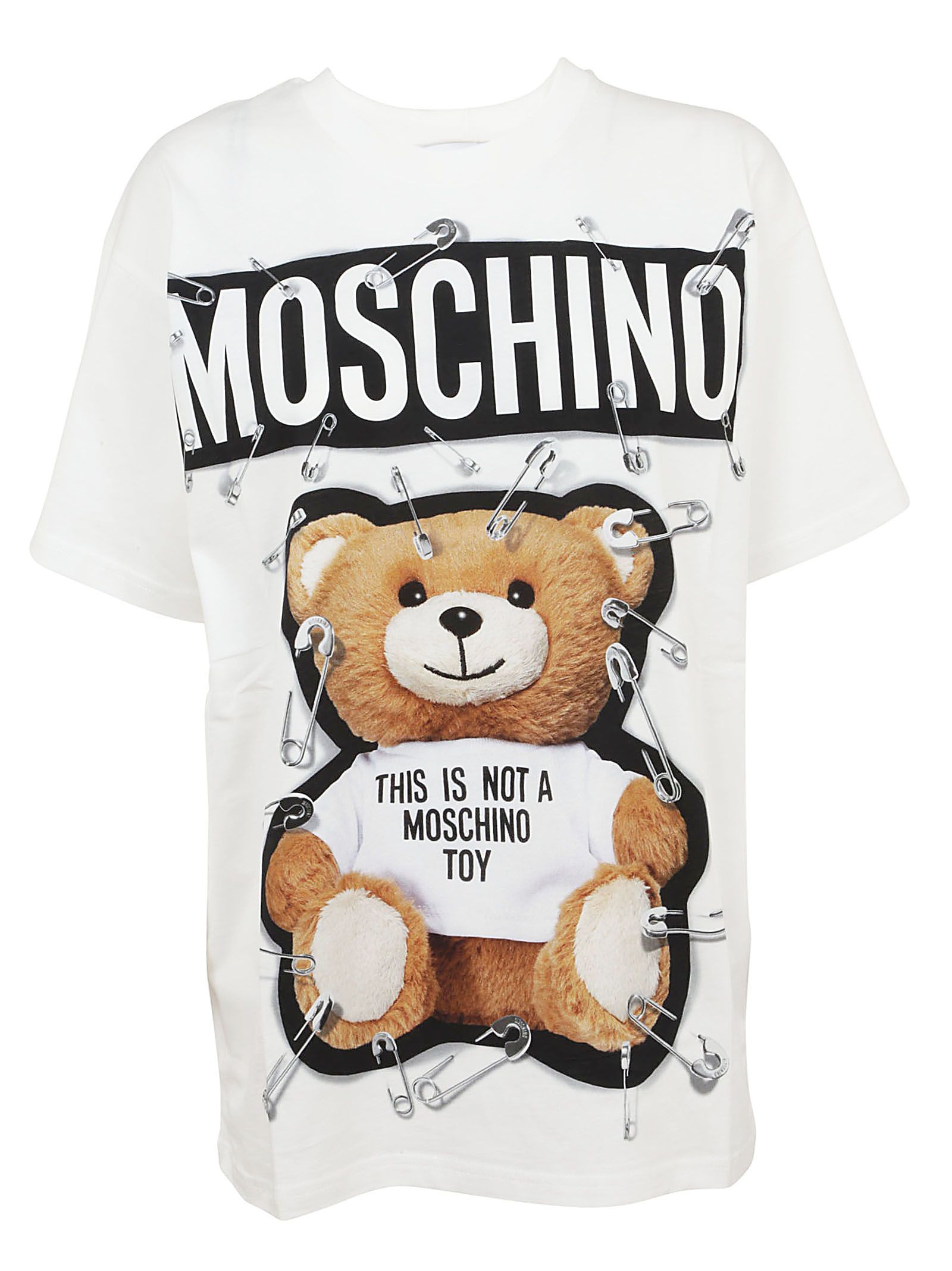 italist | Best price in the market for Moschino Moschino Beard T-shirt ...