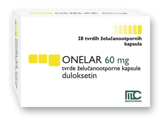 Onelar 60 mg hard capsules