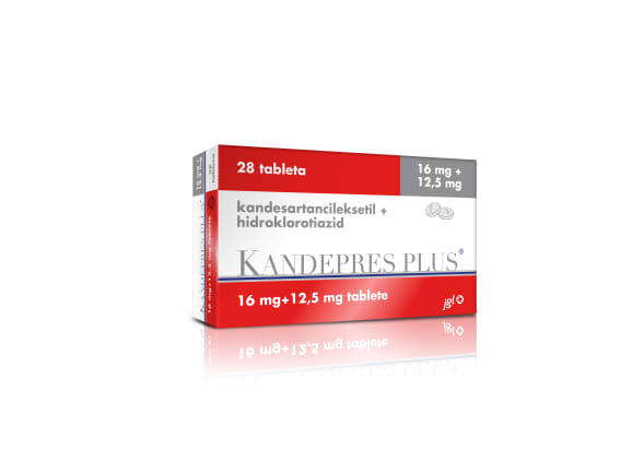 Kandepres Plus 16 mg + 12,5 mg tablete