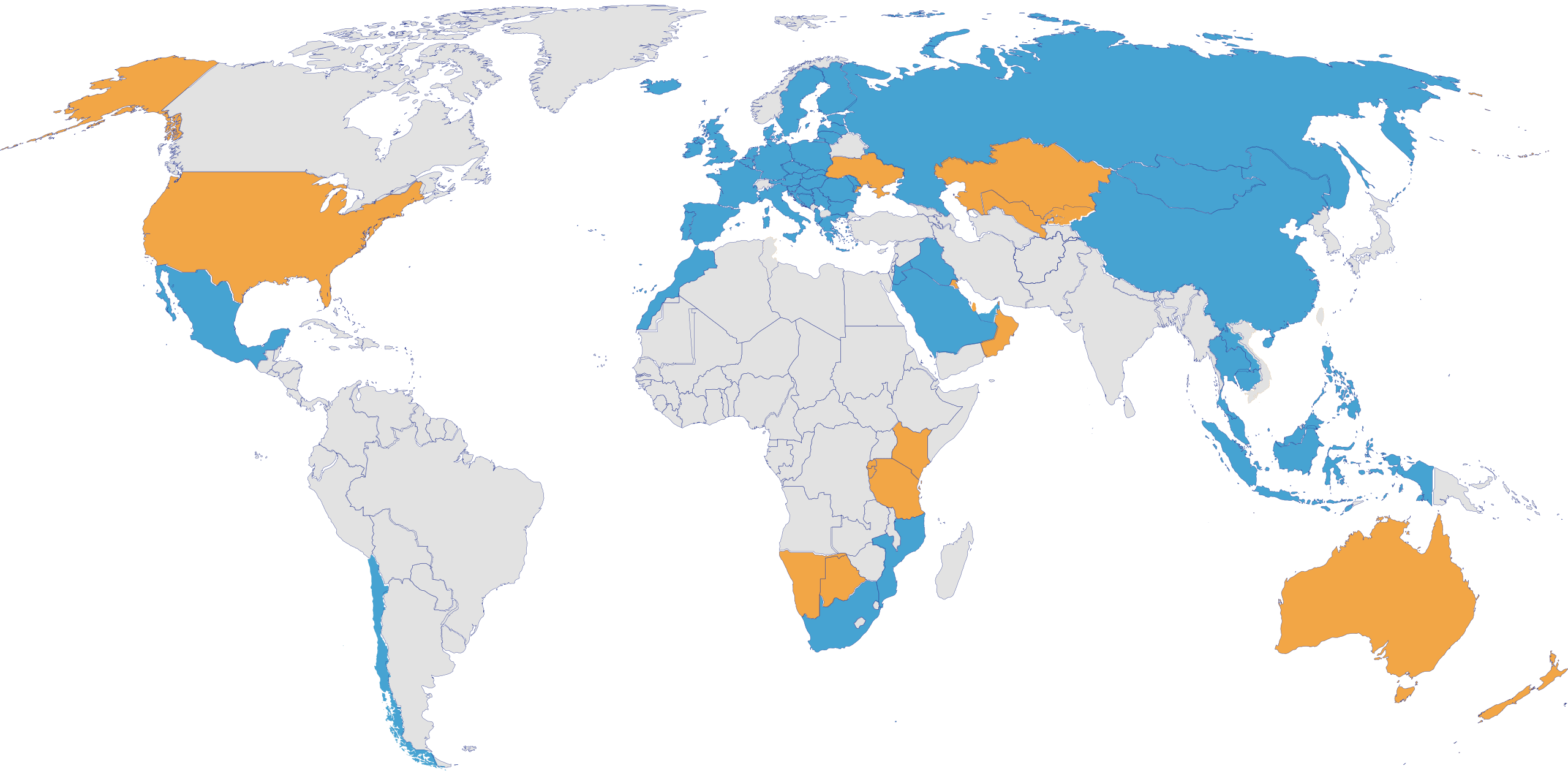 Markets map