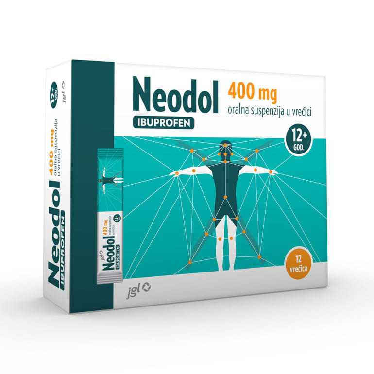 Neodol 400 mg oral suspension in a sachet