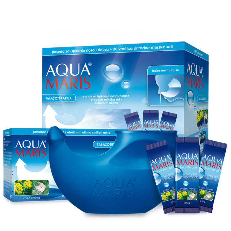 Aqua Maris Talaso, sustav za ispiranje nosa