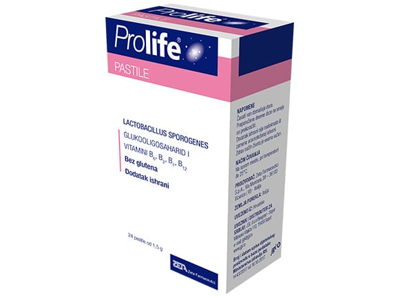Prolife dobre bakterije - tablete za žvakanje
