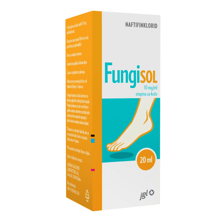 Fungisol 10 mg / ml otopina za kožu, 20 ml
