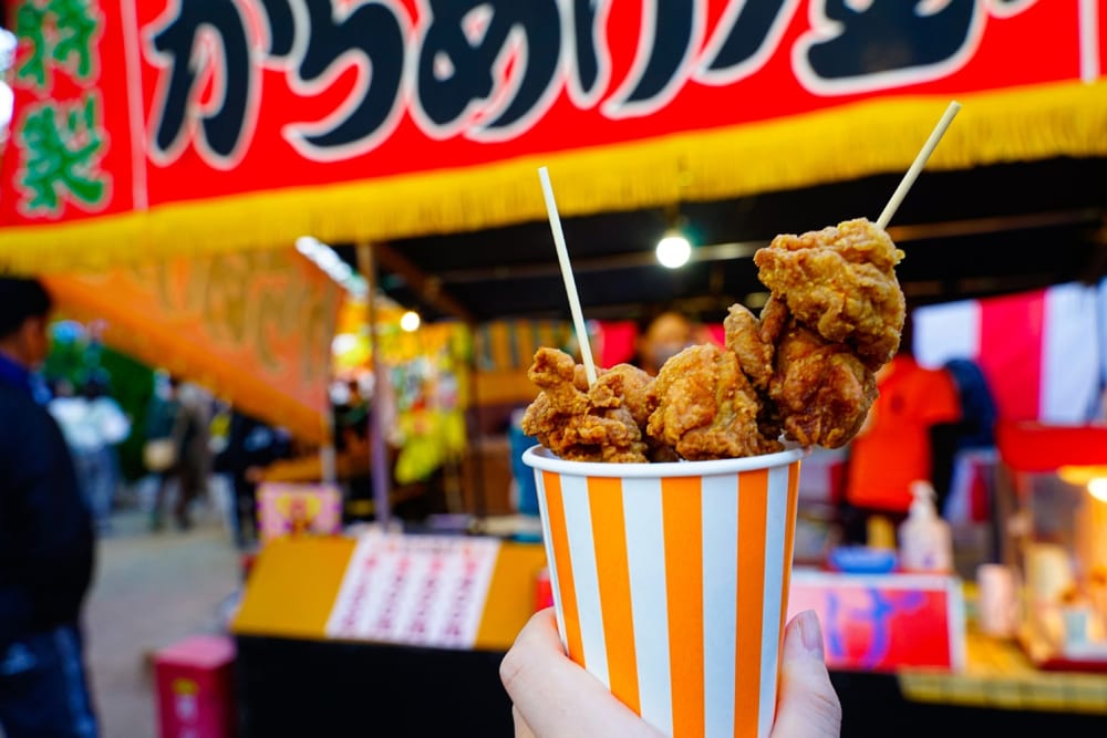 Visit Traditional Festivals in Japan and Try Festive Street Food
