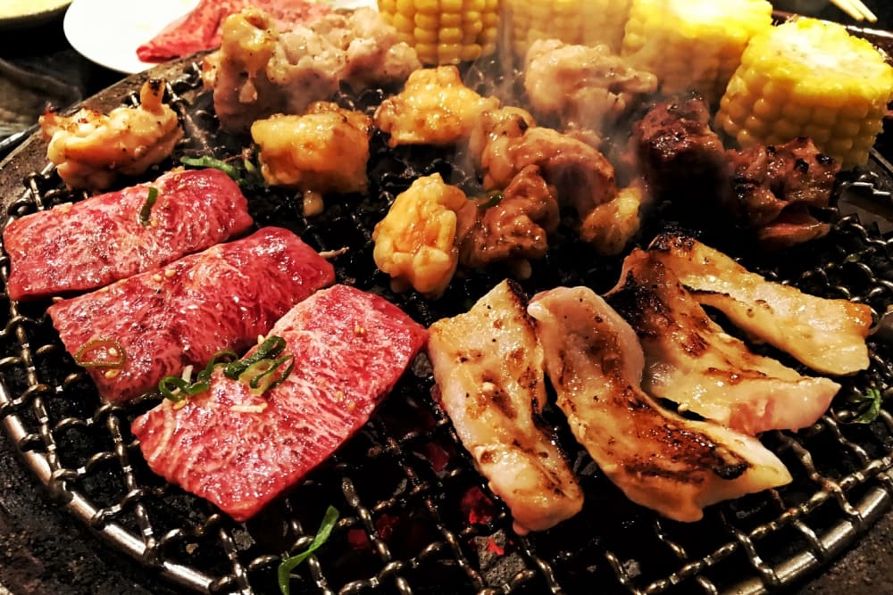 Japanese yakiniku grill store