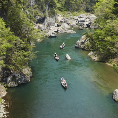 Passeios de barco pelo Rio Kinugawa
